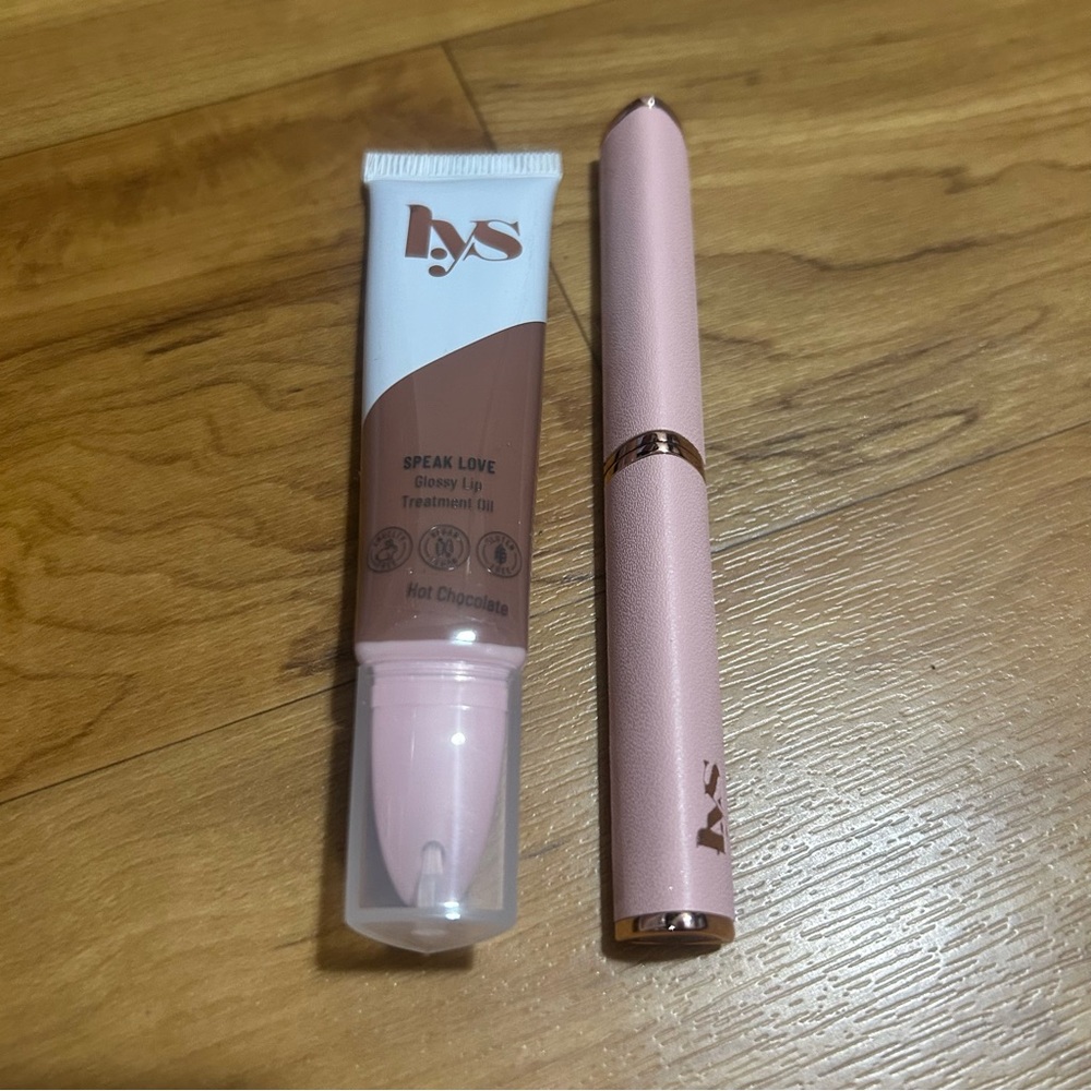 LYS Speak Love Rich Brown Lip Stick and Oil Duo